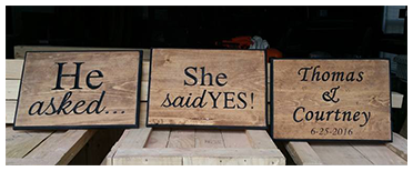 Engagment Signs